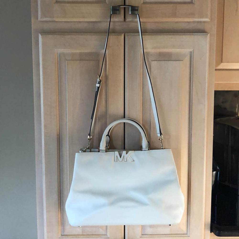 Michael Kors White Handbag
